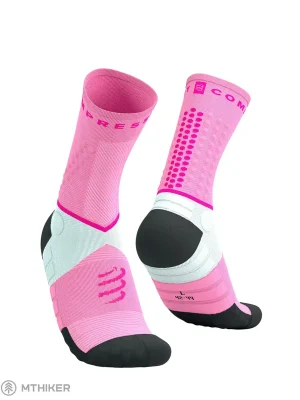 COMPRESSPORT Ultra Trail V2.0 ponožky, begonia/neon pink Nízká Cena
