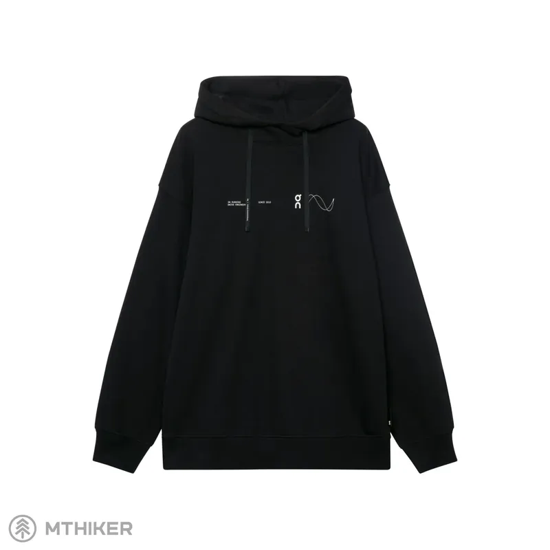 On Club Hoodie mikina, black Poslední Šance