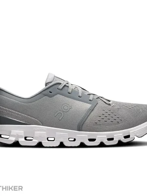 On Cloud X 4 boty, alloy/ivory Jen Po Omezenou Doba