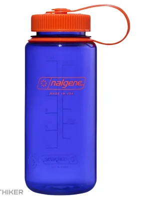 Nalgene Wide Mouth Sustain láhev, 0.5 l, periwinkle Originální