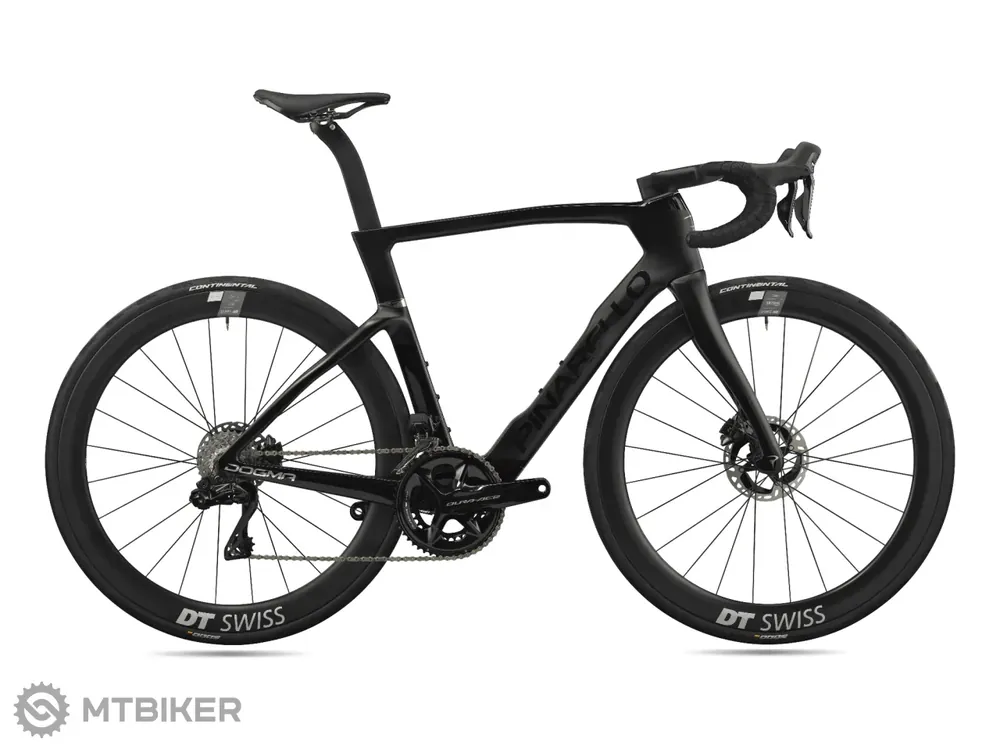 Autentický Pinarello Dogma F SRAM Red AXS kolo, black on black