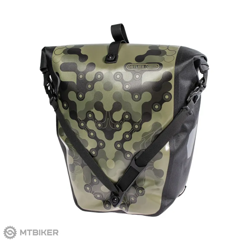 Vysoce Kvalitní ORTLEB Back-Roller Design taška na nosič, 20 l, camo chain