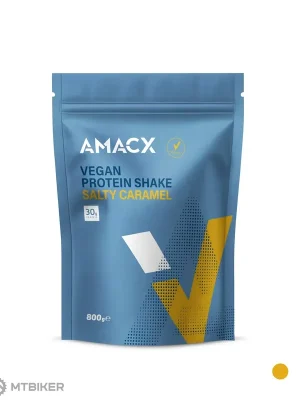 Oblíbený Amacx Vegan Protein Shake rostlinný protein, slaný karamel, 800 g