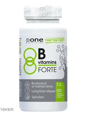 Časově Omezené AONE Nutrition B Vitamins Forte doplněk stravy, 120 tablet