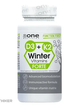 Cenově Výhodný AONE Nutrition Winter Vitamins D3+K2 Forte doplněk stravy, 200 tablet