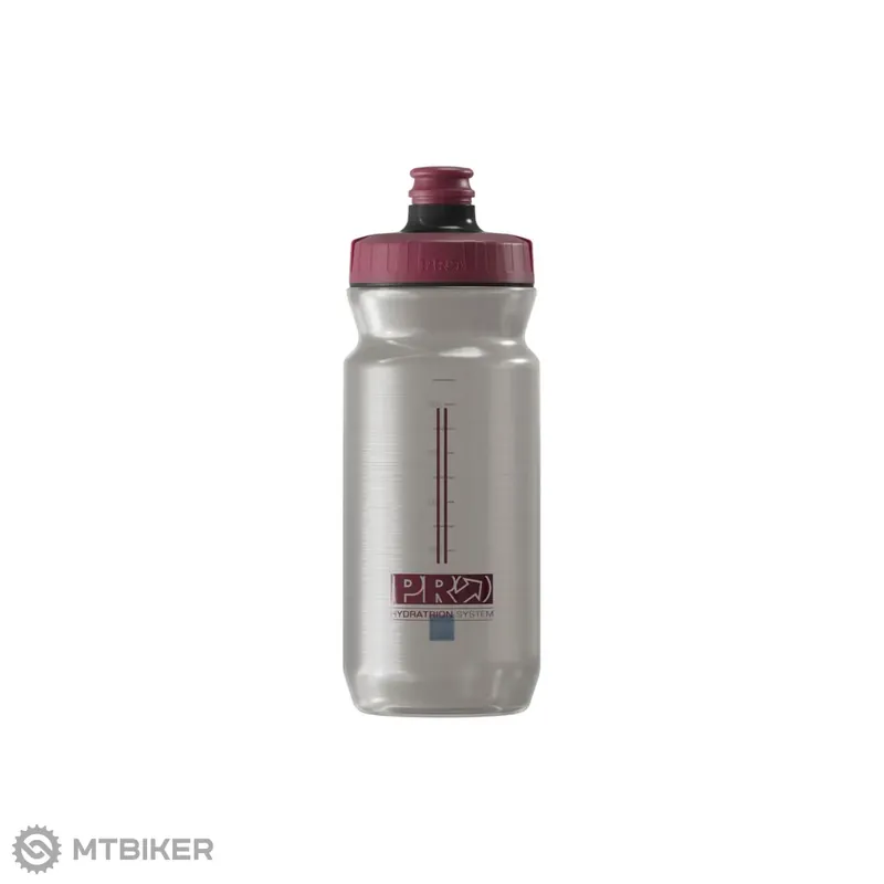 PRO Performance láhev, 600 ml, transparentní šedá/červená Rychlé Dodání