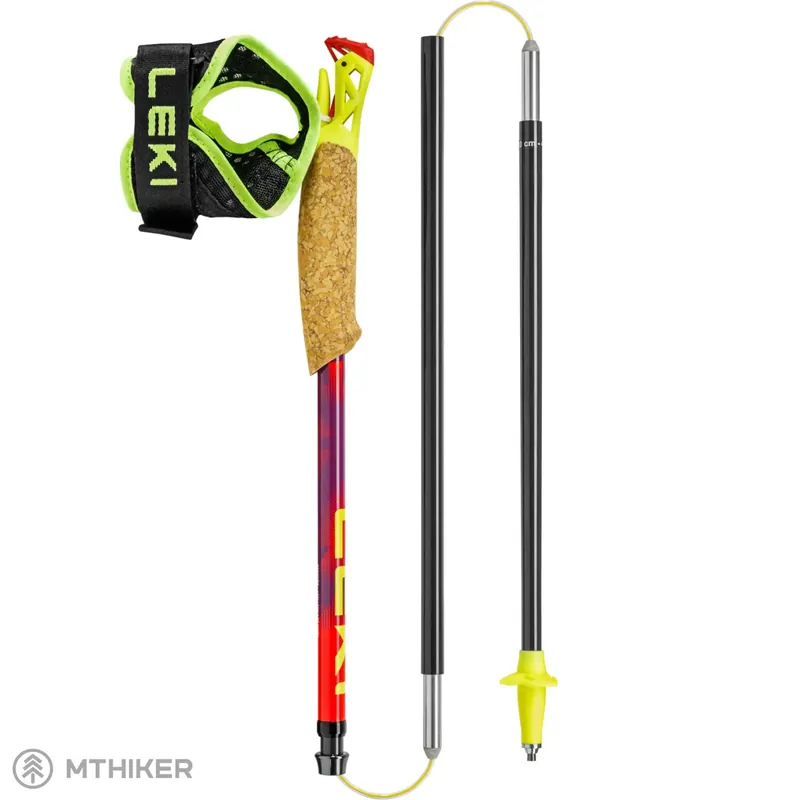 LEKI Ultratrail FX.One SL hole, bright red-violet-neonyellow Finální Výprodej