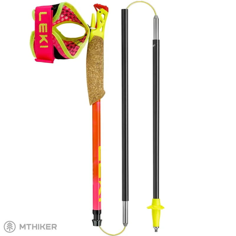 LEKI Ultratrail FX.One SL hole, neonpink-pastelloarange-neonyellow Kup Teď
