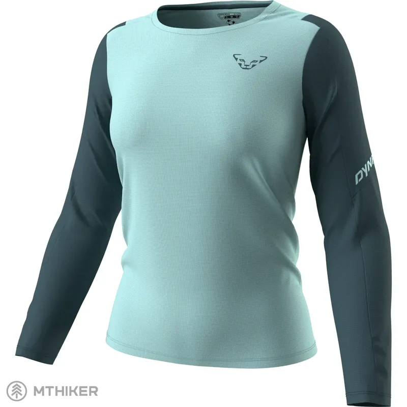 Dynafit TRANSALPER L/S dámské triko, cloud blue Aktuální