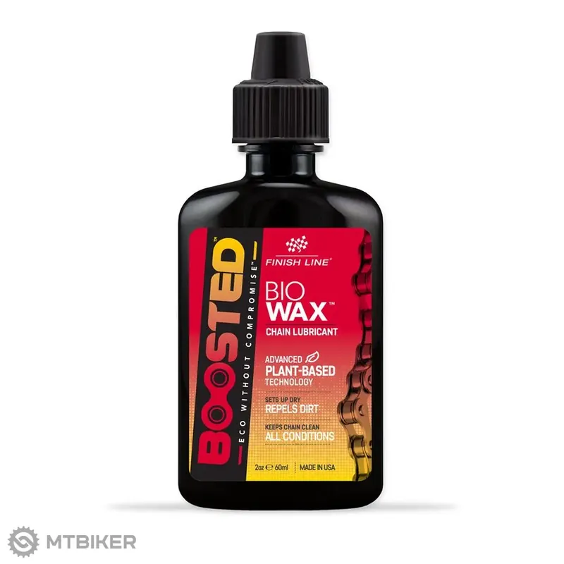 Přímo Od Výrobce Finish Line BOOSTED Bio Wax vosk na řetěz, 60 ml, kapátko