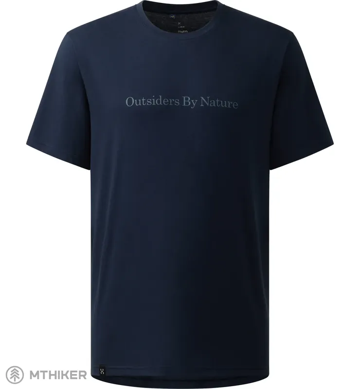 Haglöfs Outsiders Graphic tričko, tarn blue Akční Nabídka