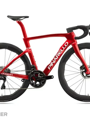 Pinarello Dogma F Dura Ace 2x12 DB Princeton Peak 4550 kolo, starry red Víkendová Akce