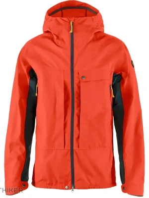 Akční Nabídka Fjällräven Bergtagen G-1000 bunda, flame orange/mountain blue