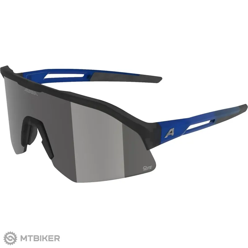 ALPINA SONIC HR Q-lite brýle, midnight blue matt/mirror silver Aktuální