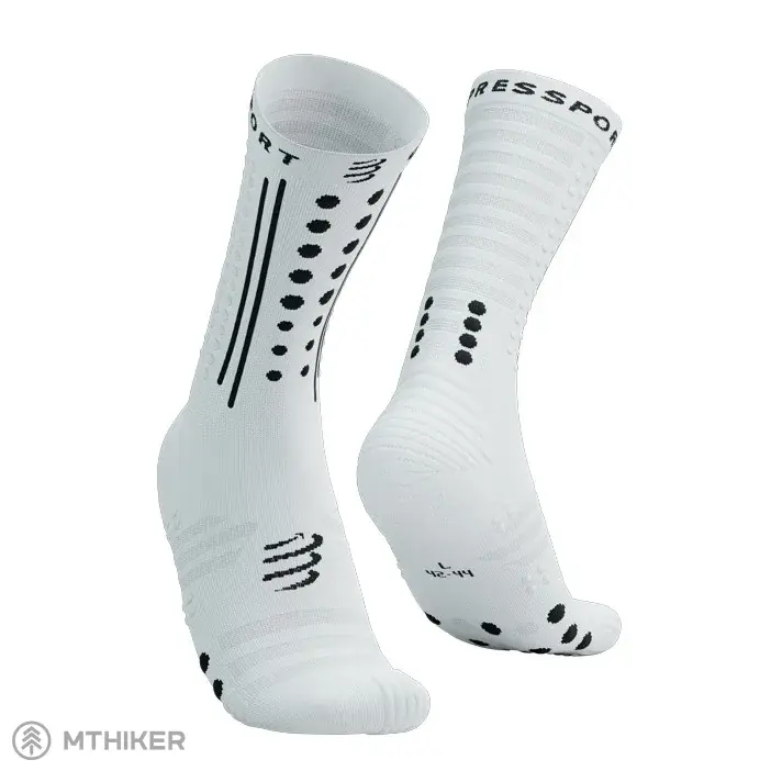 Víkendová Akce COMPRESSPORT Aero 2.0 ponožky, bílá/černá