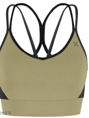 Montura Crimp Cross Bra dámská podprsenka, desert beige Hit Sezóny