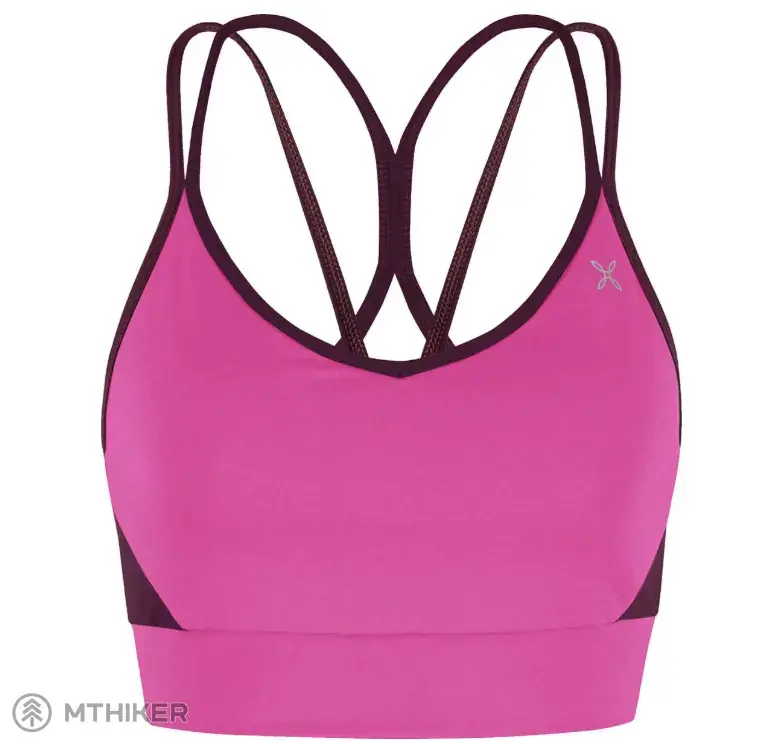 Montura Crimp Cross Bra dámská podprsenka, baton rouge/vinaccia Autentický