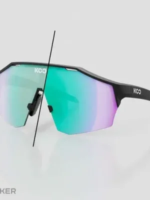 Levný KOO Alibi brýle, black matt/photochromic green mirror