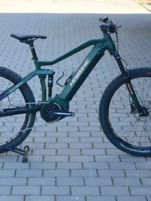 Nejlepší Volba Haibike AllTrail 4 27.5 elektrokolo, matte green/metal gold/black, testovací