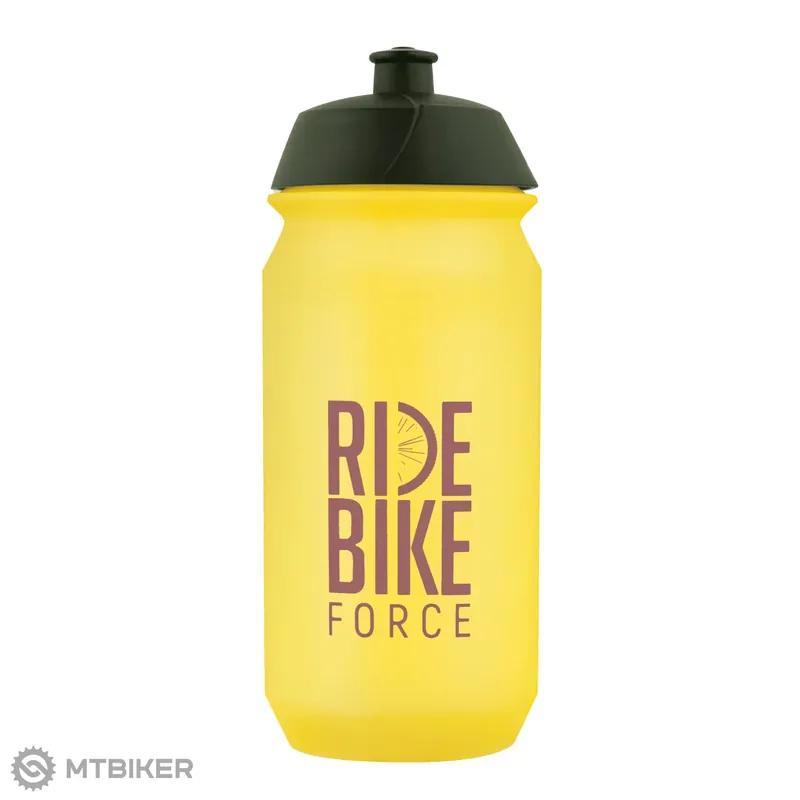 Originální FORCE Ride Bike láhev, 0.5 l, žlutá/bronzová