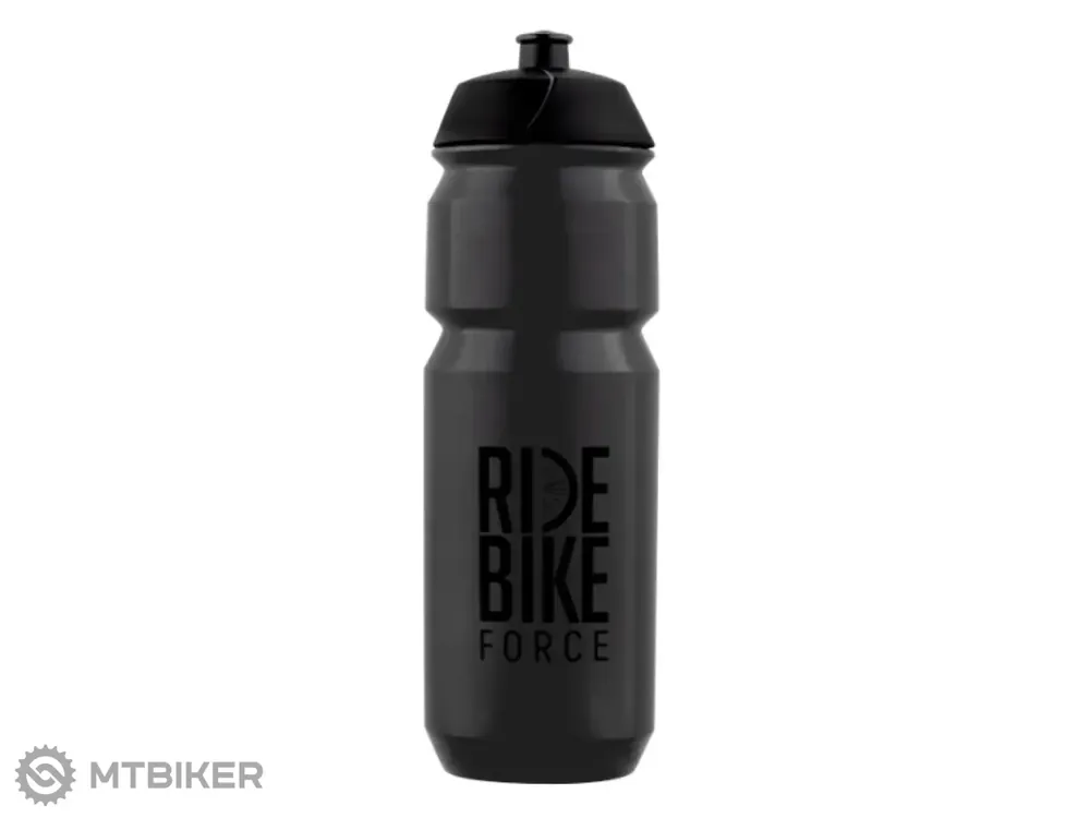 Aktuální FORCE F Ride Bike láhev, 0.75 l, transparentní černá