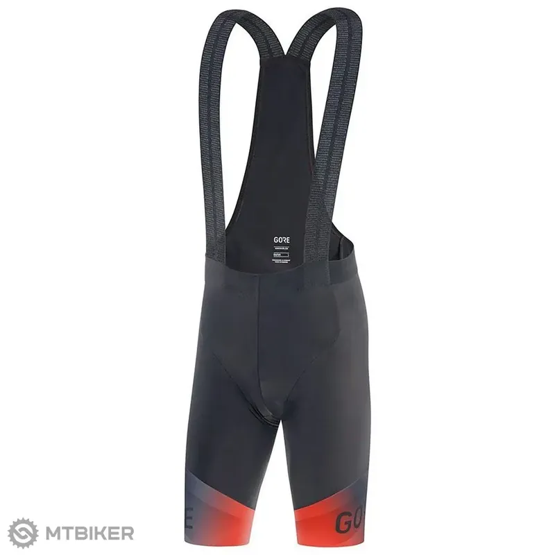 GOREWEAR Fade kraťasy, black/fireball Nejlepší Volba