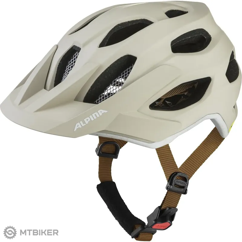 Cenový Hit ALPINA APAX MIPS helma, sand white matt