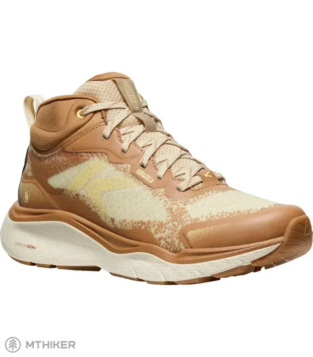KEEN Leiki Mid Waterproof dámské boty, safari/chipmunk Tovární Cena