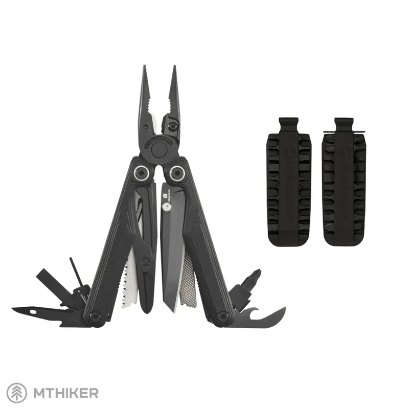 Leatherman Wave Alpha + Bit Kit multifunkční nářadí + bity, obsidian Nová Kolekce