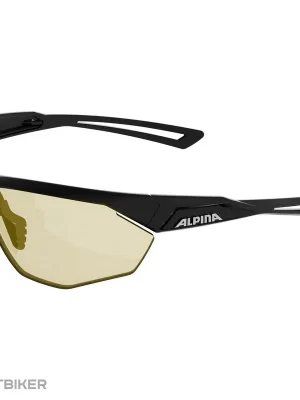 Vysoce Kvalitní ALPINA NYLOS HR brýle, black matt/yellow