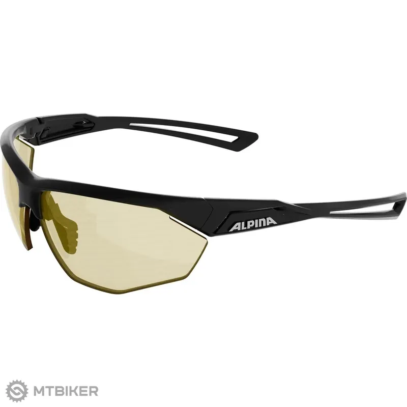 Vysoce Kvalitní ALPINA NYLOS HR brýle, black matt/yellow