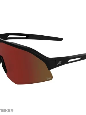 Zlevněný ALPINA SONIC HR M Q-LITE brýle, black matt/mirror red