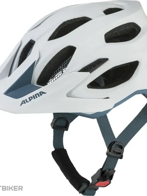 ALPINA Carapax 2.0 přilba, white pebble blue matt Nakupujte Hned