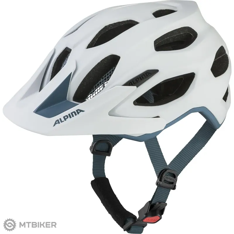 ALPINA Carapax 2.0 přilba, white pebble blue matt Nakupujte Hned