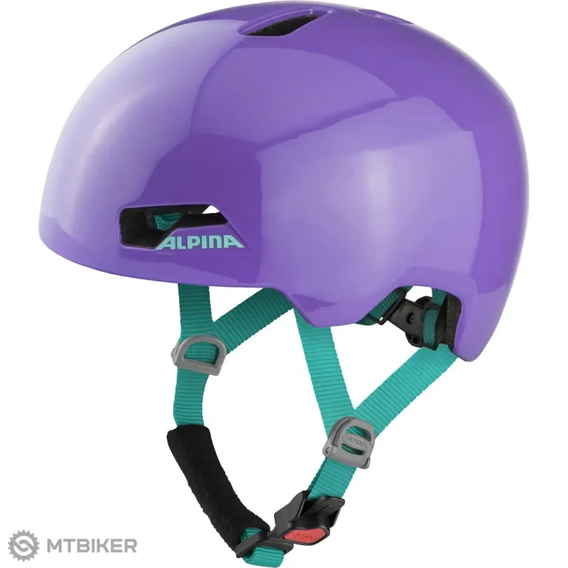 Ověřený ALPINA Hackney dětská přilba, purple gloss