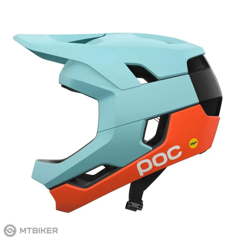 Poslední Šance POC Otocon Race MIPS přilba, indicolite blue matt/carnelian orange matt