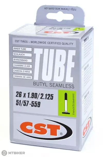 CST duše 12 x 1/2 x 2 1/4" duše na dětské kolo, autoventil Nová Kolekce