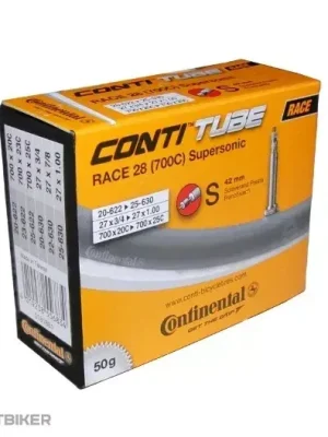 Sleva Continental Race Supersonic 700 x 18 - 23C duše, galuskový ventilek