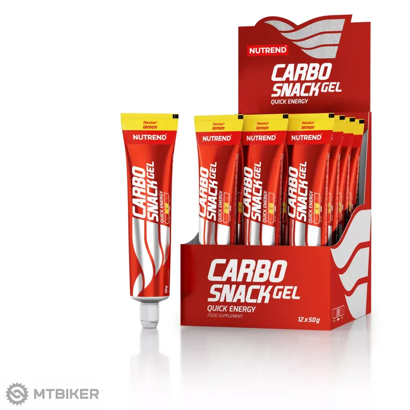 Levný NUTREND CARBOSNACK energetický gel, tuba, 50 g