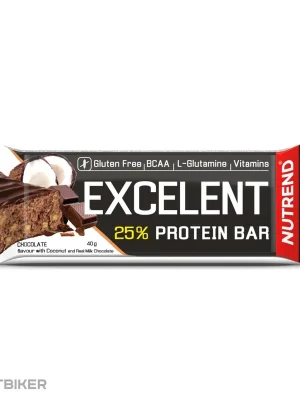 NUTREND Excelent proteinová tyčinka, 40 g Ihned K Objednání