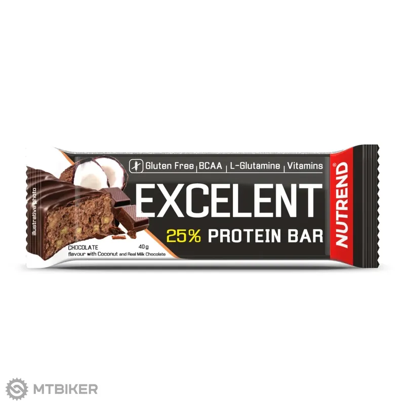 NUTREND Excelent proteinová tyčinka, 40 g Ihned K Objednání