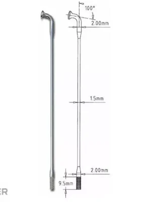 Sapim Laser drát stříbrný Zlevněný