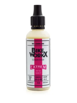 BIKEWORKX Chain Star Extrem mazací olej na řetěz, 50 ml Bezpečná Platba
