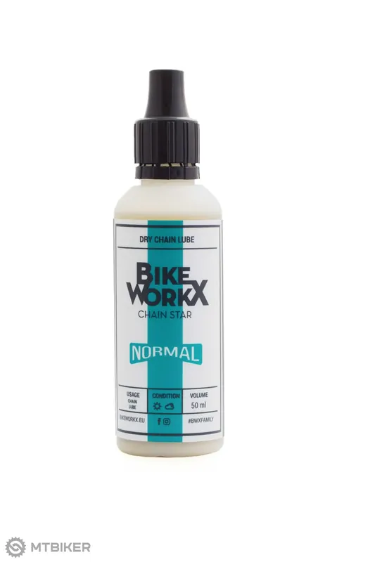 BIKEWORKX Chain Star Normal mazivo, 50 ml, kapátko Dokud Zásoby Vydrží