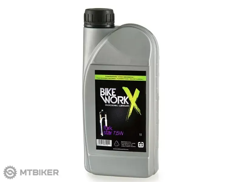 BIKEWORKX Fork Star 7.5 W olej , 1 l Levný