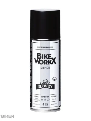 BIKEWORKX Shiner Glossy čistící a konzervační sprej, 200 ml Tovární Cena