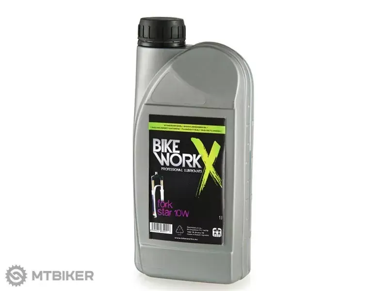 Nejlepší Volba BIKEWORKX Fork Star 10W olej do vidlic, 1l