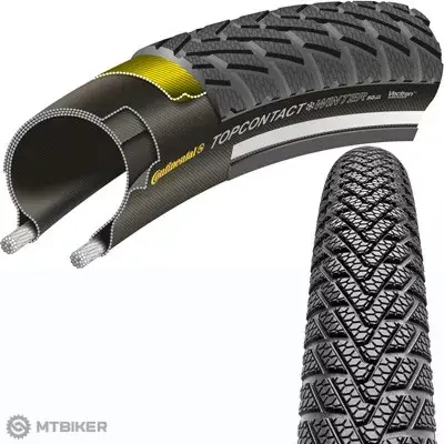 Continental TopContact Winter Premium 26x2.0" Vectran Breaker plášť, kevlar Tovární Cena