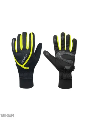 Cenový Hit FORCE Ultra Tech rukavice, černé/fluo
