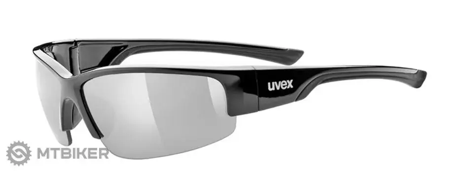 uvex Sportstyle 215 brýle, černé/stříbrné Značkový